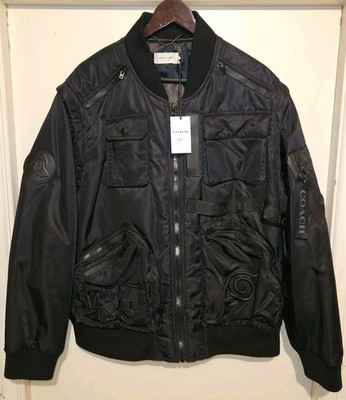 Coach x Michael B. Jordan Naruto 2 In 1 Ma-1 Jacket Men's Size 52 NEW 