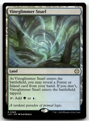 Vineglimmer Snarl - Commander: The Lost Caverns of Ixalan #368 Rare Land