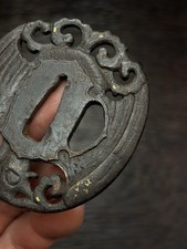 古董日本刀镡| eBay