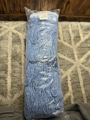 ACS  Loop End Cotton Synthetic Blend Blue Mop Head ~ Large
