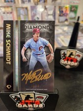 Mike Schmidt 💎GOLD INK AUTO💎🔥/10🔥 2023 Topps Diamond Icons Polychromatink