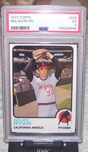 1973 Topps #220 Nolan Ryan PSA 3, VG