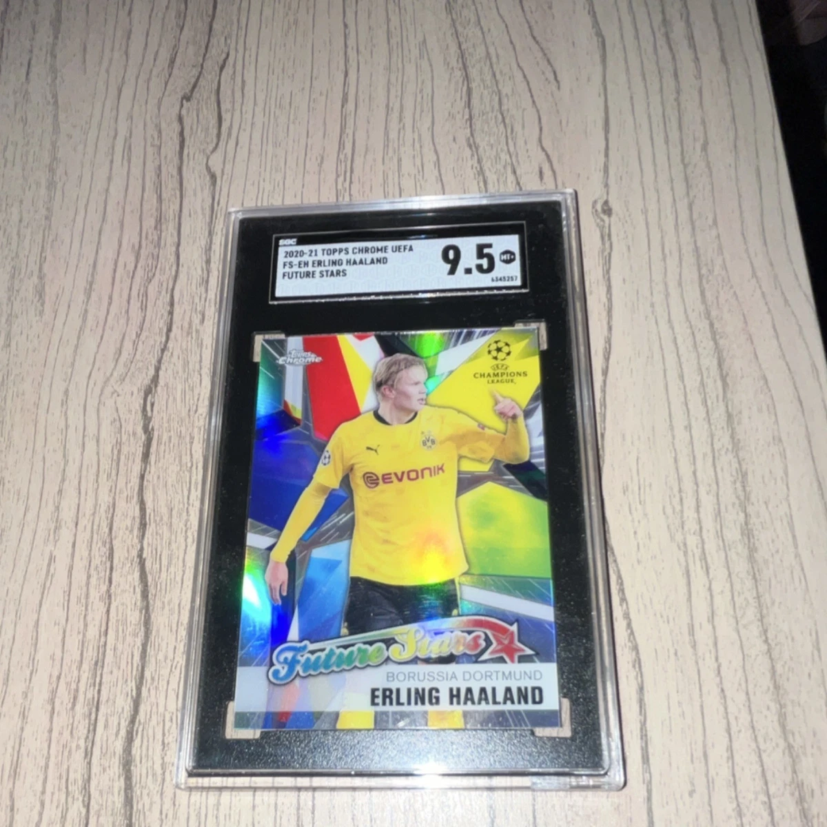 2020-21 Topps Chrome UCL Erling Haaland #FS-EH for sale | eBay
