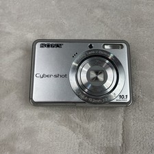 PARTS ONLY Sony Cyber-shot DSC-S930 10.1MP Digital Camera - Silver
