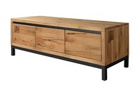 Tv-Board Wildeiche 153X55X54 Natur GeöLt Villanders #150