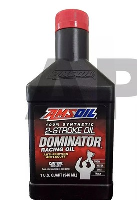 AMSOIL DOMINATOR 100% Synthetic 2-Stroke Racing Oil ( 1 QUART ) 24301 FAST SHIP