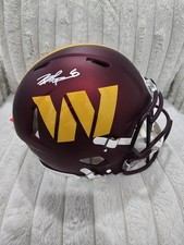 BRIAN ROBINSON JR SIGNED WASHINGTON COMMANDERS AUTHENTIC SPEED HELMET FANATICS