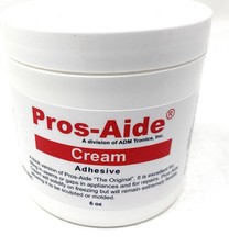 Pros-Aide Cream Adhesive, 6 Ounce Jar