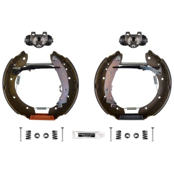 Fits FEBI FE37486 Brake shoe set FE37486 Brake drum set (shoe, cylind ⭐UK Stock⭐