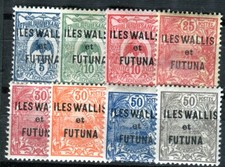 WALLIS AND FUTUNA 1922 Yvert 18-25 * SET FLAWLESS (F4170
