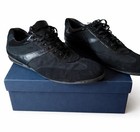 Zapatillas deportivas informales negras para hombre Uk11 45,5