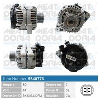 Meat & Doria Generator FüR Toyota Land Cruiser LJ12_ KZJ12_ TRJ12_ KDJ12_