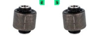 2X Optimal Querlenkerlager Hinten Links Rechts FüR Jeep Cherokee KL
