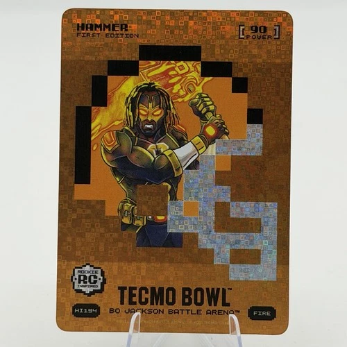Bo Jackson Battle Arena Tecmo Bowl Helmet Icon Fire Hammer Omarion Hampton