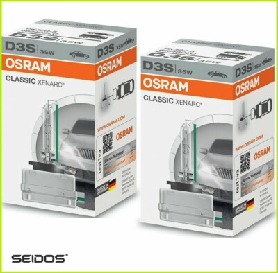 OSRAM D3S CLASSIC XENARC CLC Xenon Brenner Scheinwerfer Lampen für Kia NEU