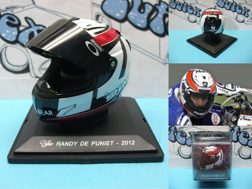 Helmet, helmet, randy de puniet (FR) shark race-r pro moto gp 2012 Altaya  1: 5 | eBay