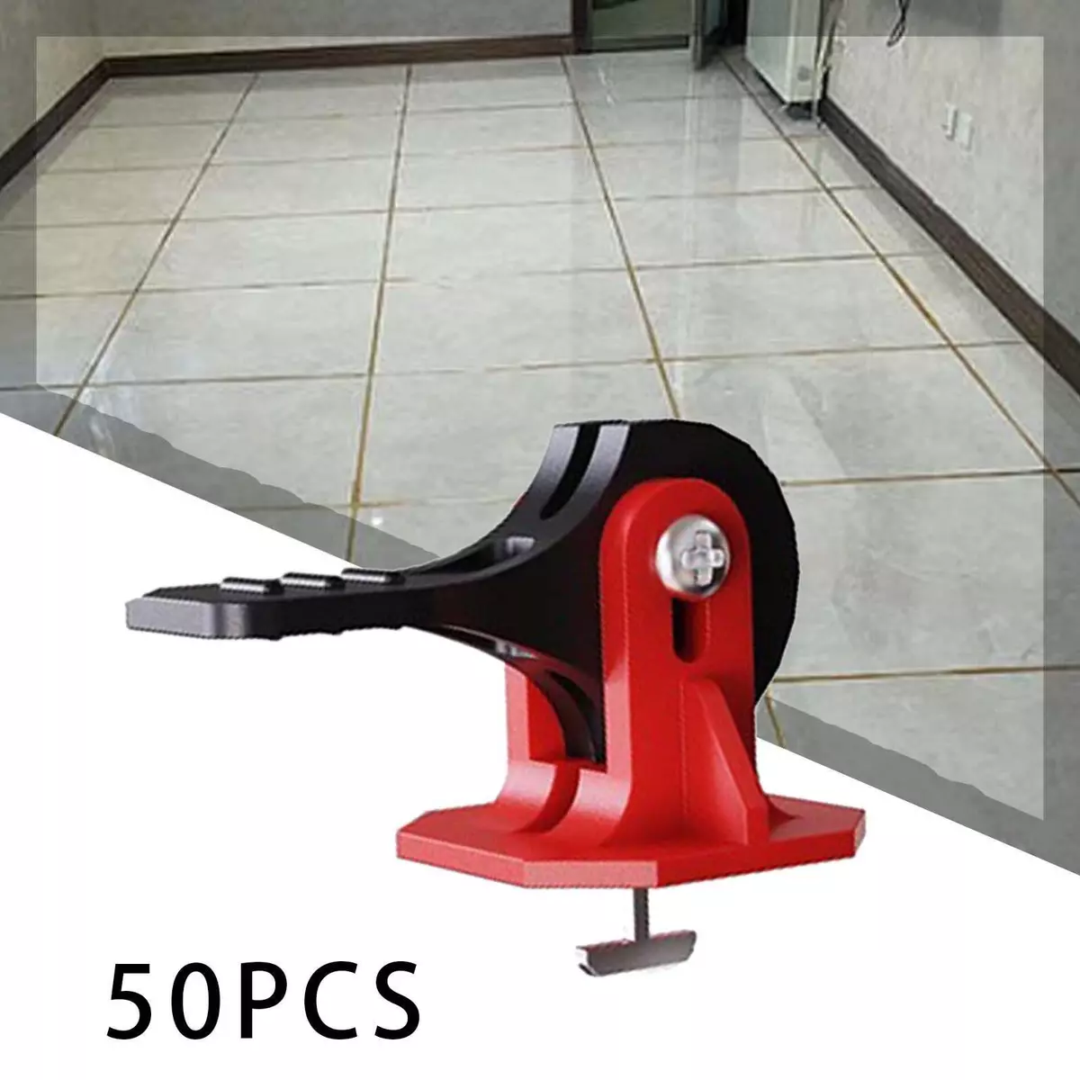 50 Pieces Tile Leveling System Tile Spacers Levelers Easily