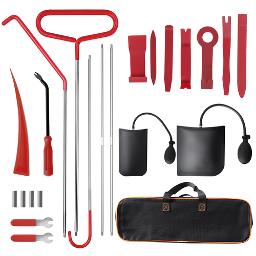 23 Pcs Emergency Car Unlock Tool Kit, Vehicle Repair Lock Out Set