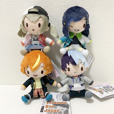 Project Sekai Fuwapuchi Mini Plush Doll Vivid BAD SQUAD Kohane An Akito Toya Set