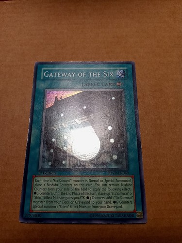 Gateway of the Six SOVR-EN089 1st ed Super Rare Yugioh NM/VLP See Pics - Picture 7 of 24