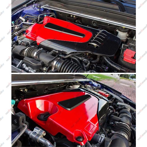 JDM CARBON TYPE-R STYLE ENGINE COVER+SIDE PANEL COVER FOR 16-21 HONDA CIVIC 1.5T - Picture 5 of 14