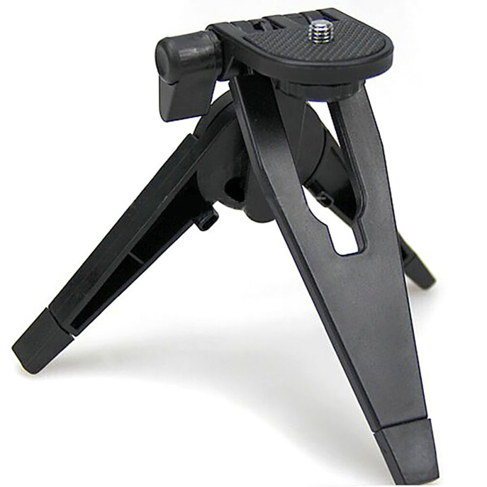 Adjustable Mini Desktop Tripod Stand for Action Cameras & Projectors-image