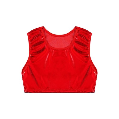 Kids Girls Crop Top And Shorts Pants Dance Tracksuit Daily Wear Casual Costume - Picture 27 of 31