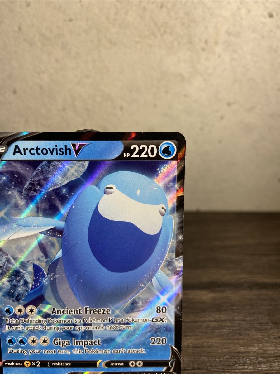 Pokémon TCG Arctovish V Evolving Skies 048/203 Holo Ultra