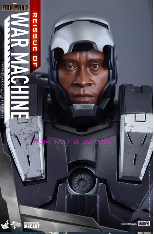 Hot Toys Iron Man War Machine 12.8 in Action Figure - 908445