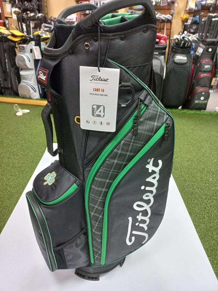 New Golf Titleist Shamrock Cart 14 stand bag Limited edition New Golf Titleist Shamrock Cart 14 stand bag Limited edition