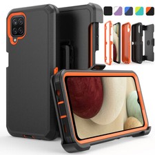For Samsung Galaxy A12 A13 A14 A32 5G Shockproof Case Cover Holster Belt Clip