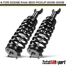 2x Complete Strut & Coil Spring Assembly for Dodge Ram 1500 2006-2008 4WD Front