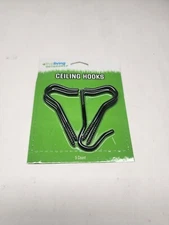 Ceiling Hooks 5 Pack Heavy Duty Coated Screw in Hooks for Hanging 