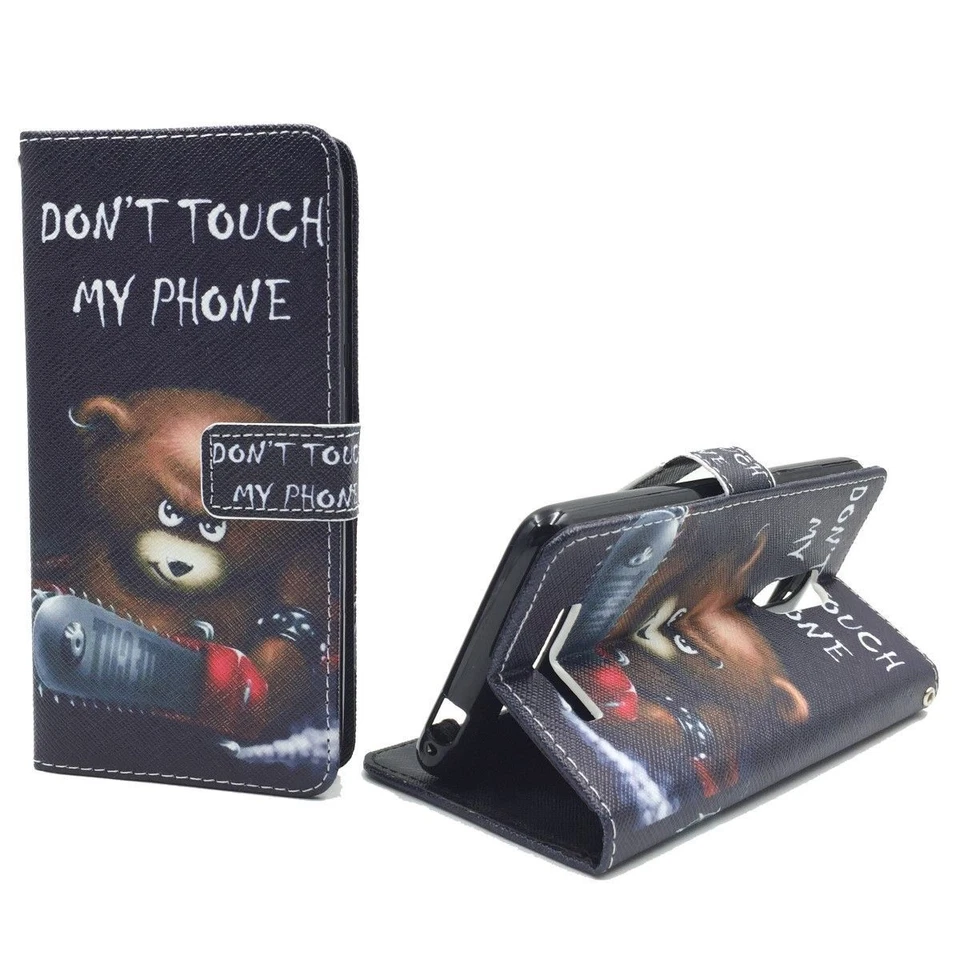 Custodia Cellulare Protettiva per Xiaomi Redmi Note 3 Cover Borsa Wallet - Immagine 4 di 4