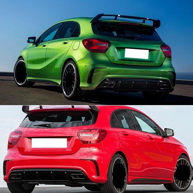 For Mercedes Benz A45 W176 CLA45 C117 AMG 2013-18 Car Exhaust Tips Tail Pipes — 第 2/4 张图片