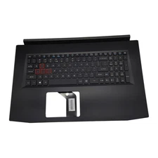 New For Acer Predator Helios 300 PH317-51 Black Palmrest Backlit Keyboard 17.3in