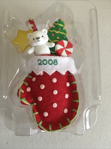 2008 A Christmas Surprise Hallmark Keepsake Christmas Ornament Signed By Artist - 第 2/6 張圖片