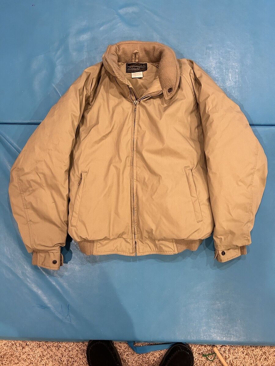 Vintage EDDIE BAUER Bomber Jacket GOOSE DOWN XL | eBay Vintage EDDIE BAUER Bomber Jacket GOOSE DOWN XL | eBay