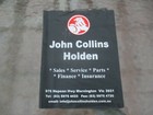 <!--F#f_0-->GENUINE JOHN COLLINS HOLDEN MORNINGTON OWNERS HANDBOOK MANUAL WALLET ONLY<!--F/-->