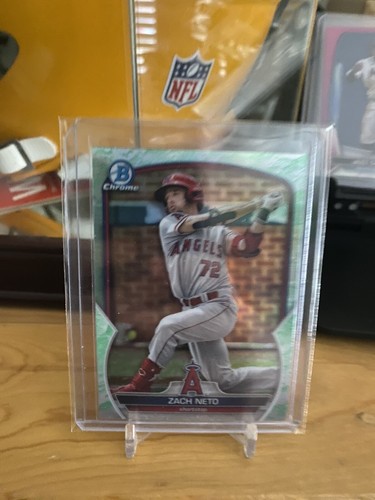 Zach Neto 2023 Bowman Chrome Prospects Lunar Glow Refractor #BCP-64 - Angels! - 第 1/2 張圖片