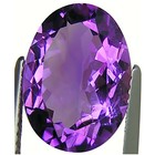 4.66 Ct Natural Amethyst Purple Color Oval Cut — photo 5
