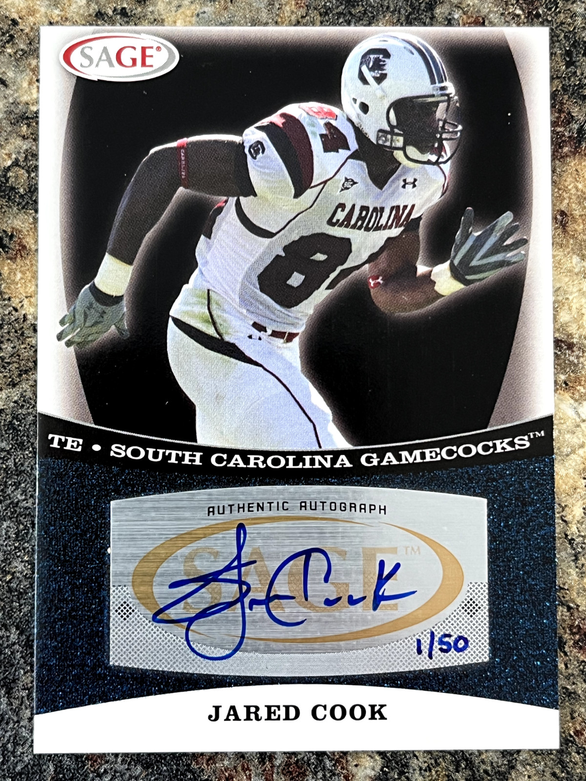Jared Cook SA-GE Autographs #A10 Platinum