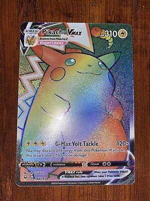 Pikachu VMAX - 188/185 - Secret Rare - Pokemon Singles » Sword