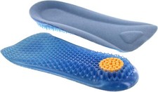 Height Increase Elevator Half Insole for Men 1/2 Inch Taller Heel Lift Insert -