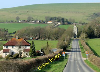 Foto 12x8 2012: B3095 am Boden des King's Hill nach Kingston Dever c2012
