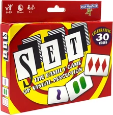 SET Enterprises SET - the Family Card Game of Visual Perception - Race to Find t