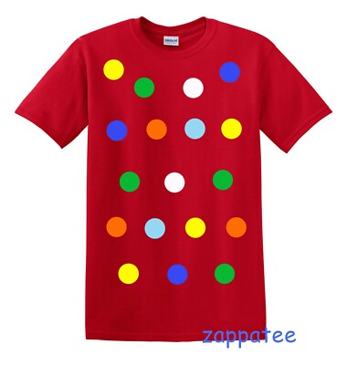 Kid's Spotty Dotty T Shirt with coloured Children In Need coloured  UK