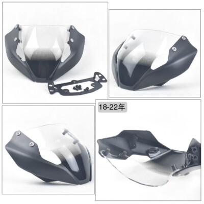 For Ducati Monster 821 1200 797 2018-2023 Windshield Windscreen Meter Sun Visor