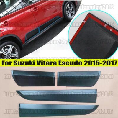 thumbnail: RVS Instaplijsten Voor Suzuki Vitara (2015-2022) – Beschermplaat Voor Drempel & Deur