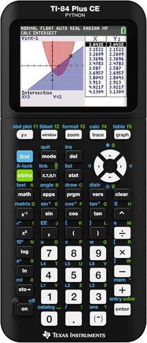 **NEW Texas Instruments Ti-84 Plus CE Python Graphing Calculator -Black